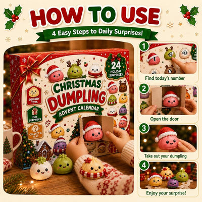 Christmas Mini Squishies Advent Calendar 2026