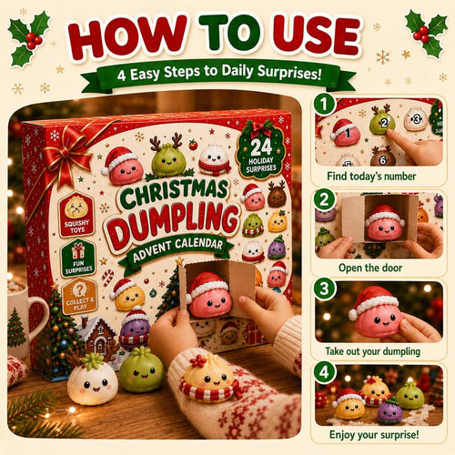 Christmas Mini Squishies Advent Calendar 2026