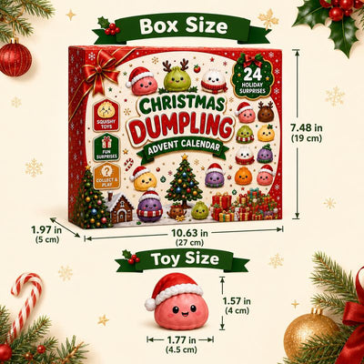 Christmas Mini Squishies Advent Calendar 2026